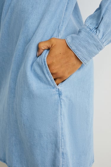 Femmes - Robe en jean - jean bleu clair