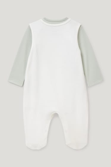 Baby Boys - Strampler-Set - 2 teilig - weiß
