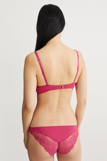 Femmes - Soutien-gorge à armature - FULL COVERAGE - ampliforme - rose foncé