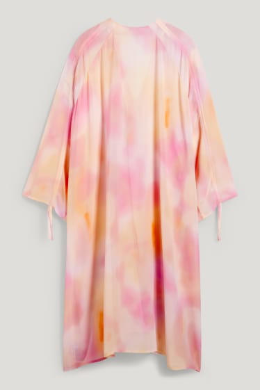 Dames - Kimono - met patroon - roze