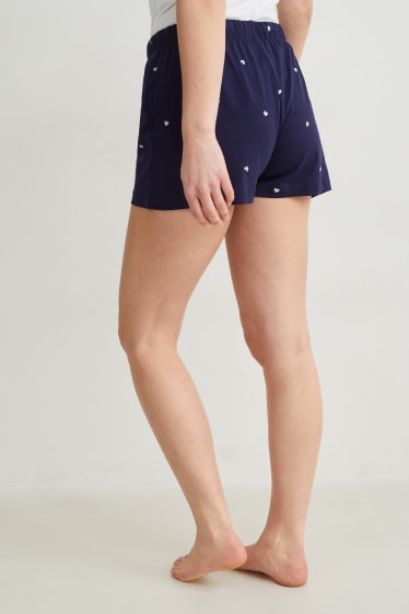 Donna - Confezione da 2 - shorts pigiama - beige chiaro