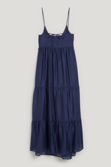 Damen - A-Linien Kleid - dunkelblau
