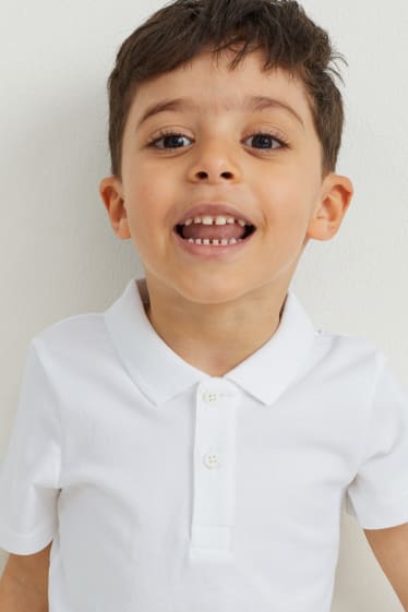 Toddler Boys - Polo shirt - white