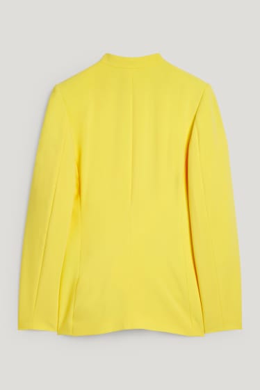 Women - Blazer - slim fit - yellow