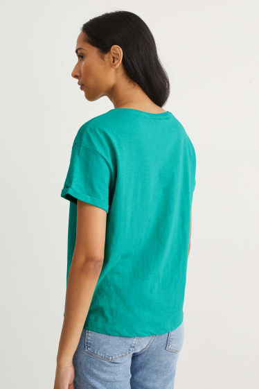 Kobiety - T-shirt - zielony