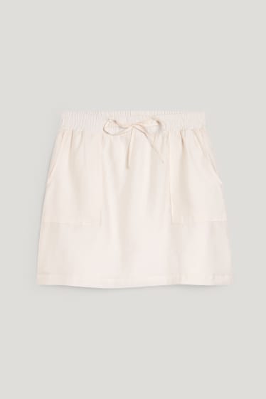 Dames - Minirok - beige