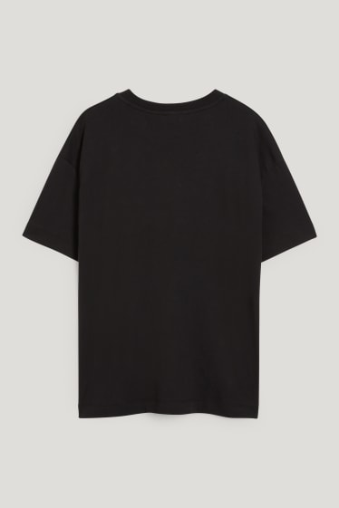 Kobiety - T-Shirt - Katsushika Hokusai - czarny