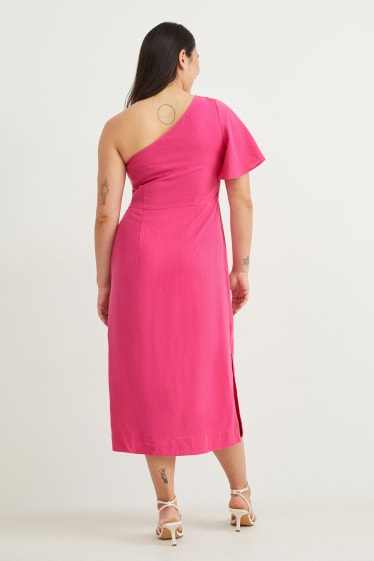 Damen - Etuikleid - pink