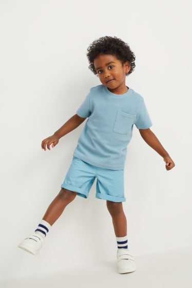 Toddler Boys - Bermuda - lichtblauw