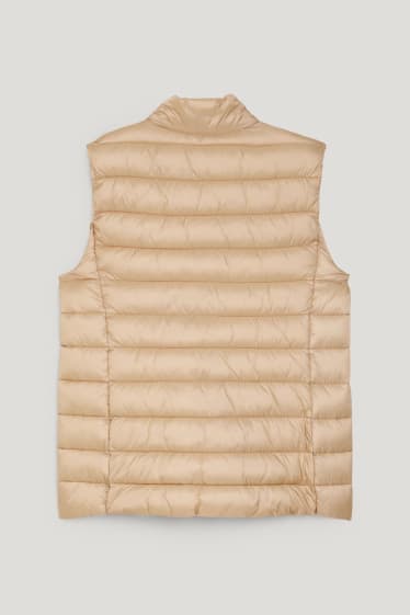 Dames - Bodywarmer - licht beige
