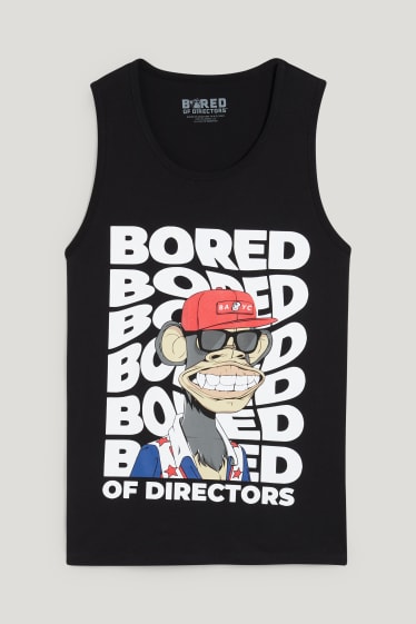 Clockhouse niños - Camiseta sin mangas - BORED APE - negro