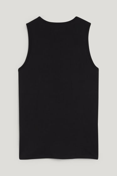 Clockhouse niños - Camiseta sin mangas - BORED APE - negro