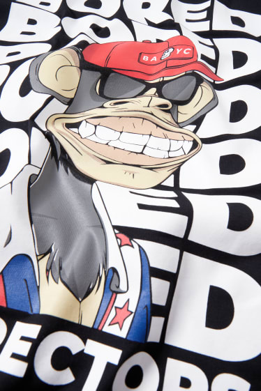 Clockhouse niños - Camiseta sin mangas - BORED APE - negro