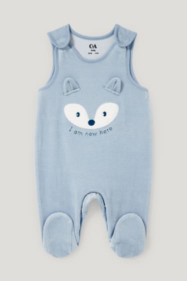 Baby Boys - Strampler-Set - 2 teilig - blau