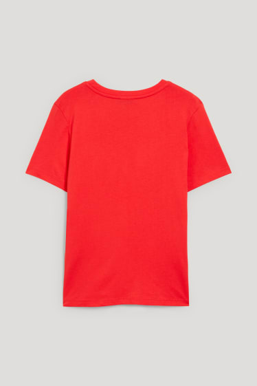 Dames - T-shirt - rood
