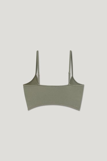 Clockhouse Girls - CLOCKHOUSE - cropped top - light green