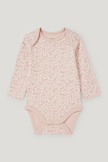 Baby Girls - Strampler-Set - 2 teilig - zartrosa