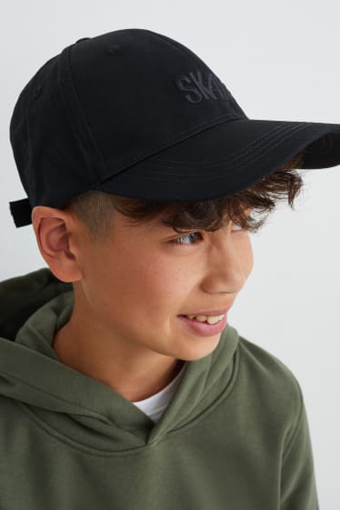 Garçons - Casquette de baseball - noir