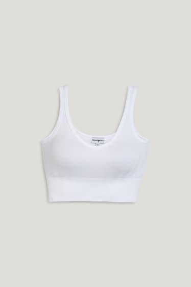 Clockhouse Girls - CLOCKHOUSE - cropped top - white