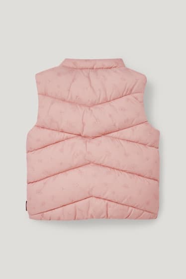 Baby Girls - Baby-Steppweste - rosa