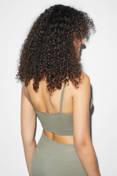 Clockhouse Girls - CLOCKHOUSE - cropped top - light green
