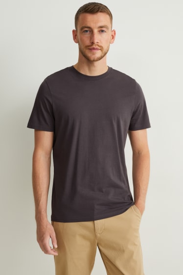 Hombre - Camiseta - gris oscuro