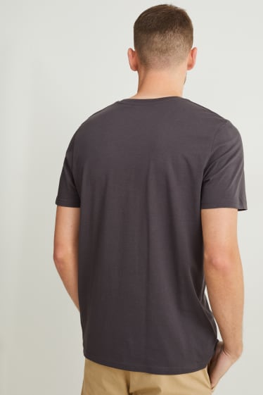 Hombre - Camiseta - gris oscuro