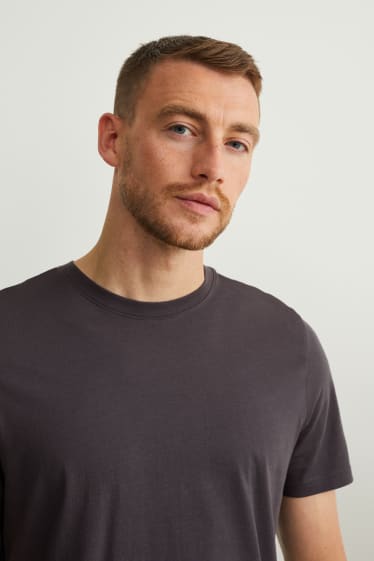 Hombre - Camiseta - gris oscuro