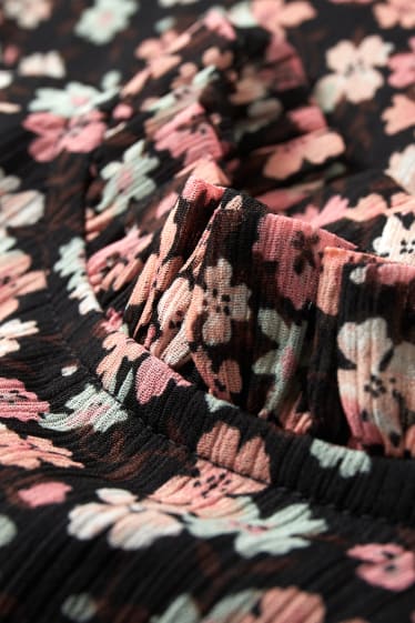 Toddler Girls - Kleid - geblümt - dunkelblau