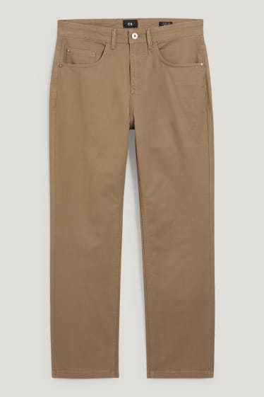 Herren - Hose - Regular Fit - hellbraun