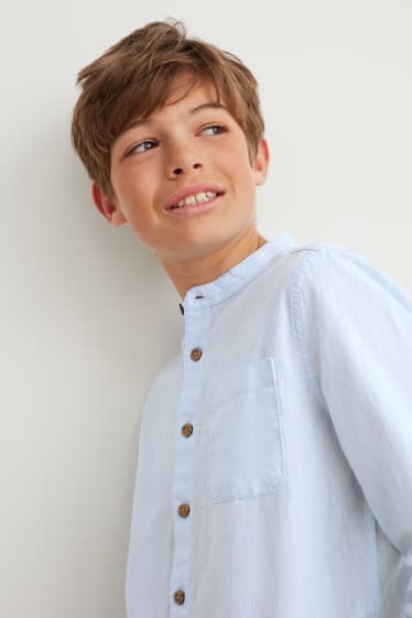 Toddler Boys - Overhemd - lichtblauw