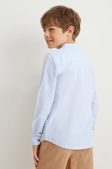 Toddler Boys - Overhemd - lichtblauw