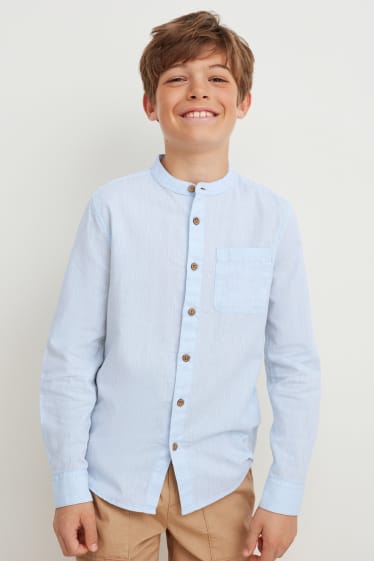 Toddler Boys - Overhemd - lichtblauw