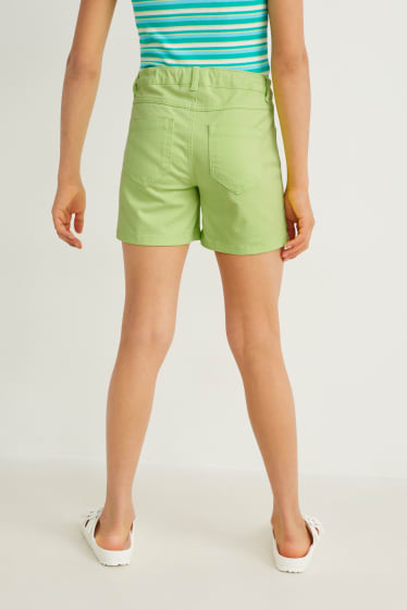 Kids Girls - Shorts - lichtgroen
