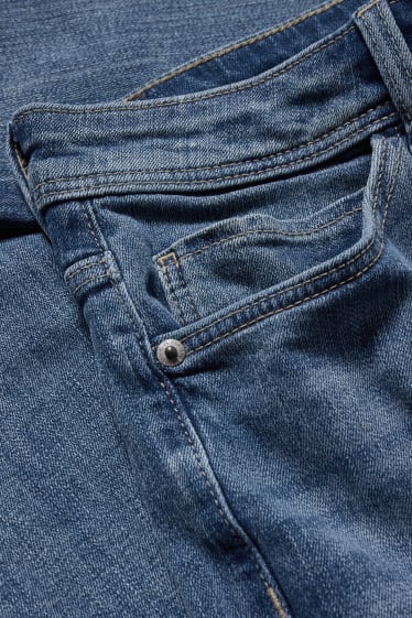 Dona - Straight jeans - high waist - texà blau clar