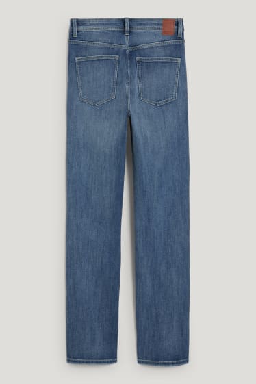 Dona - Straight jeans - high waist - texà blau clar