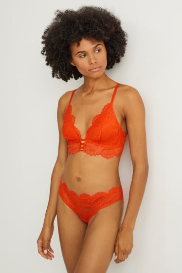 Femmes - Bralette - orange foncé