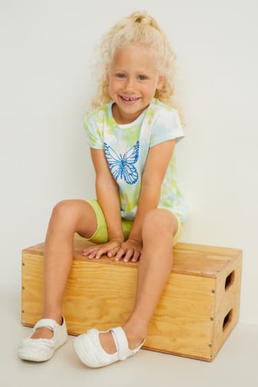 Toddler Girls - Short sleeve T-shirt - light green