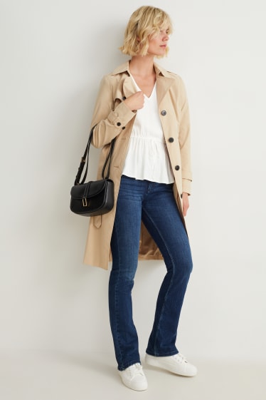 Damen - Bluse - weiß