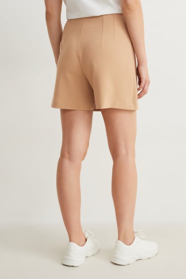 Damen - Skort - hellbraun
