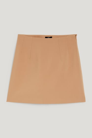 Damen - Skort - hellbraun