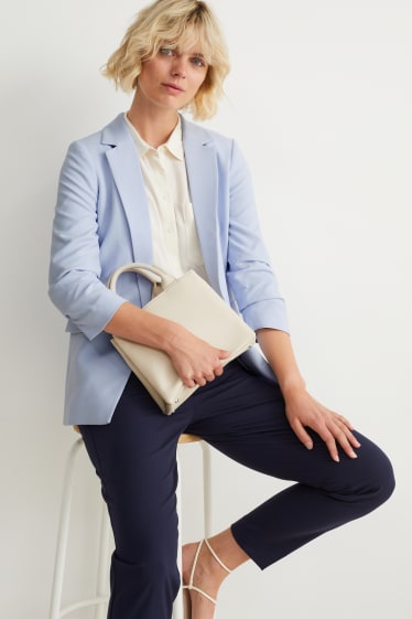 Damen - Blazer - Relaxed Fit - hellblau