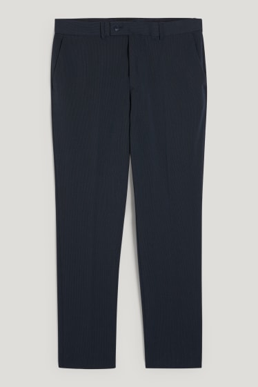 Men - Mix-and-match trousers - regular fit - flex - stretch - dark blue
