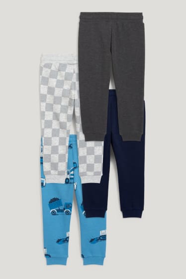 Garçons - Lot de 5 - pantalons de jogging - bleu foncé