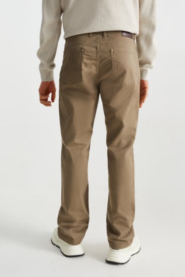 Herren - Hose - Regular Fit - hellbraun