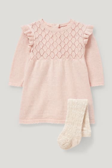 Exklusiv Online - Baby-Outfit - 2 teilig - rosa