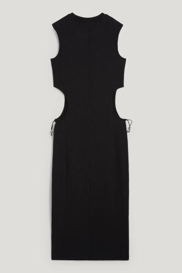 Clockhouse Girls - CLOCKHOUSE - rochie care evidențiază silueta - negru
