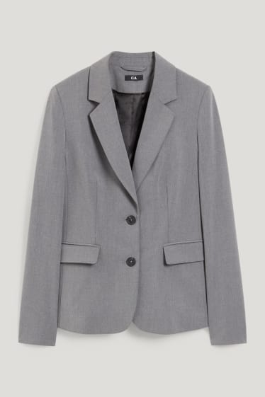 Mujer - Americana de oficina - regular fit - Mix & Match - gris oscuro