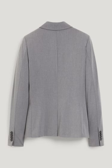 Women - Business blazer - regular fit - Mix & match - dark gray