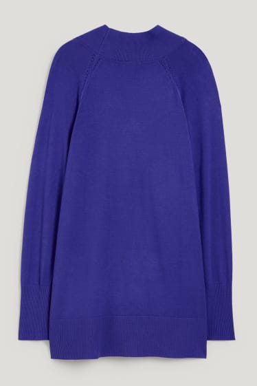 Damen - Strickjacke - lila